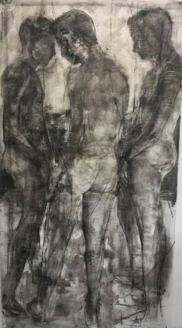 Painting - You're Still Clinging to Someone You Deplore